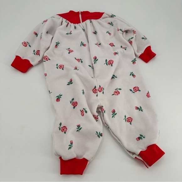 Vintage McKids Rose One Piece SleeperOutfit 24 months FLAWS McDonald’s - Picture 5 of 7